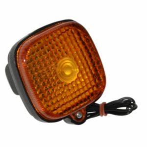 Knipperlicht, laag glas – Met schroef