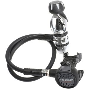 Regulador 1º 2º Estágios para Mergulho Cressi AC2 Compact Yoke