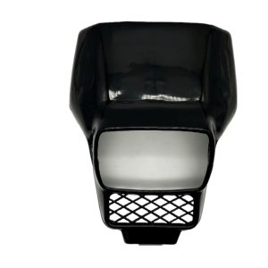 Koplampspoiler / Visor Front  Honda MT NH1 Black Model 1988 en model  vanaf 1990