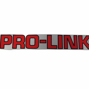 Sticker achterbrug –  “Pro-Link” Rood – origineel Honda (per stuk)