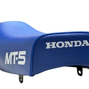 Buddy/Zadel – model 1984/1985 – Blauw + wit “MT-5”