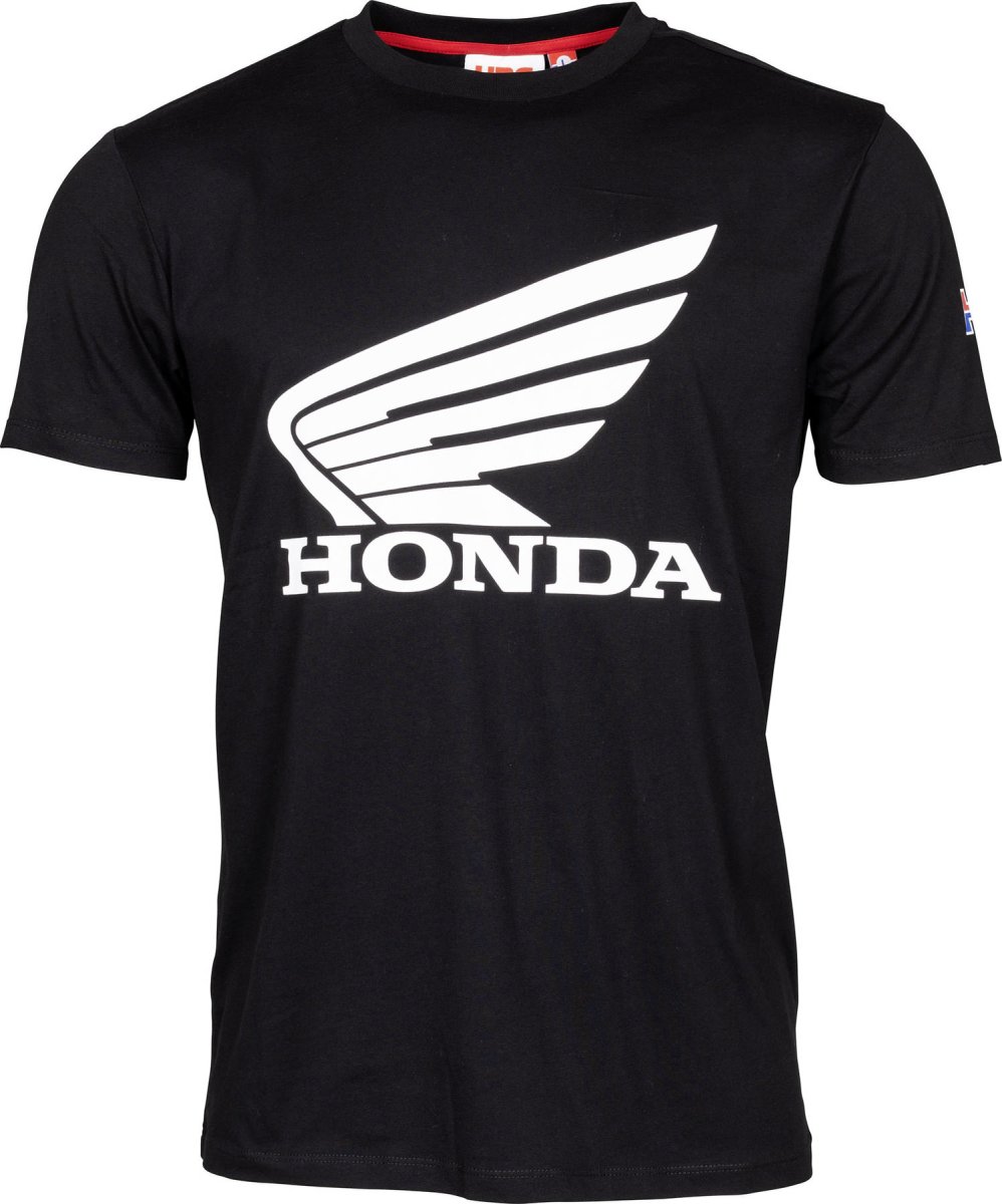 T-shirt – Honda HRC “Wing” – Zwart/wit, Maat M - Image 2