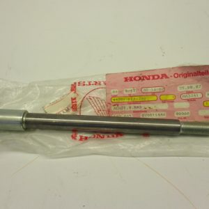 Voorwiel as Honda MTX80R2, MTX125R, MTX200R model met schijfrem NOS
