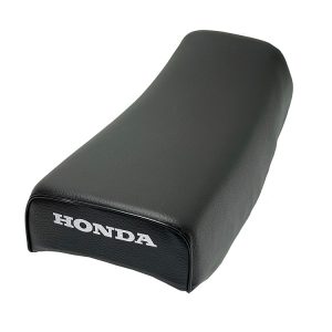 Buddy/Zadel – model 1979-1983 – Zwart + wit “HONDA” [NOS]
