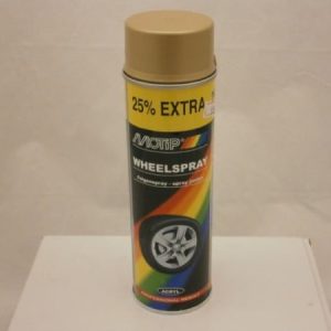 Spuitbus Lak, velgenspray – Motip – 500ml – Goud (04008)