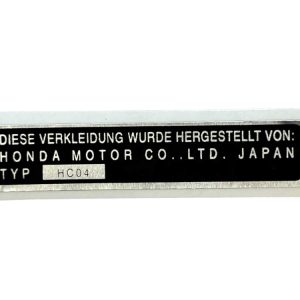 Sticker koplampspoiler, binnenkant – DEU – Zwart