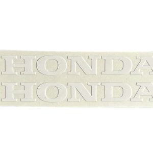 Sticker tank – “HONDA” Wit – model ’85-’86