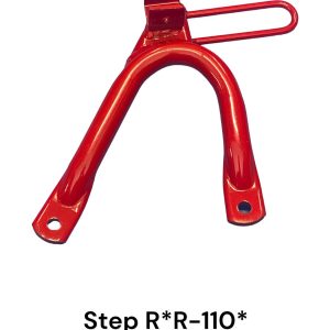 Voetsteun rechts – Kleur: Monza Red (R110)