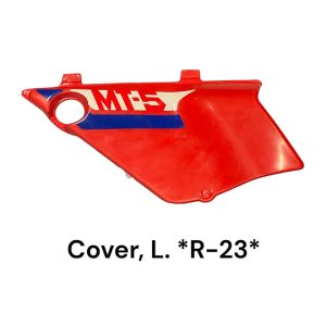Zijkap links – Kleur: Tahitian Red (R23)