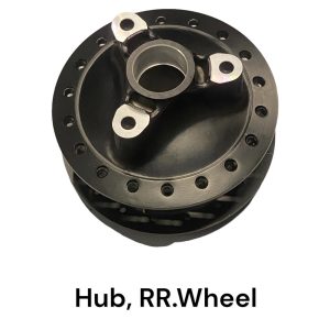 Achterwiel, naaf