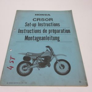 Montage-instructies – Taal: Engels/Frans/Duits