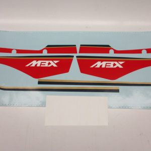 Stickerset compleet – Rothmans rood – model ’87-’88