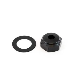Balhoofdmoer met ring (MT vanaf model 1985) (moer met gat)