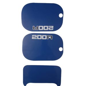 Stickerset kappen – Blauw