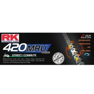 Ketting, 420 – RK – 124 links – O-Ring, versterkt