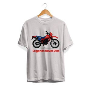 T-shirt Legends Never Dies wit